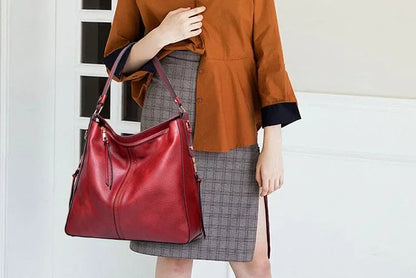 Bolso de Cuero Cruzado